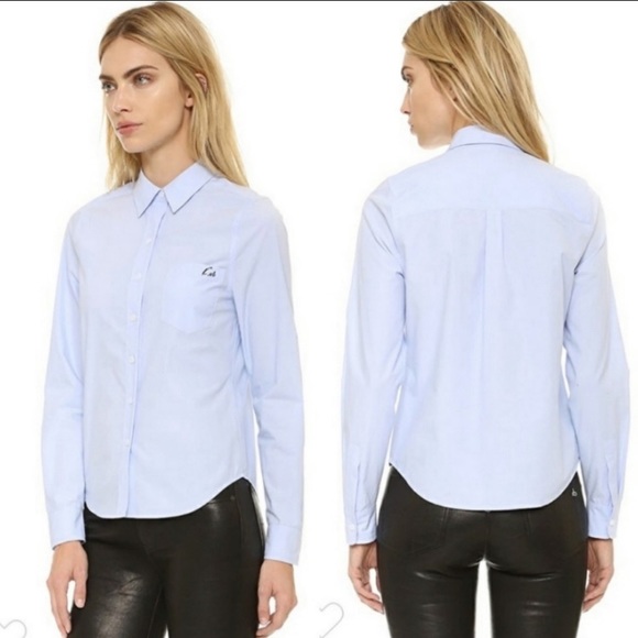 Equipment x Kate Moss London Oxford Button Down - Picture 2 of 9